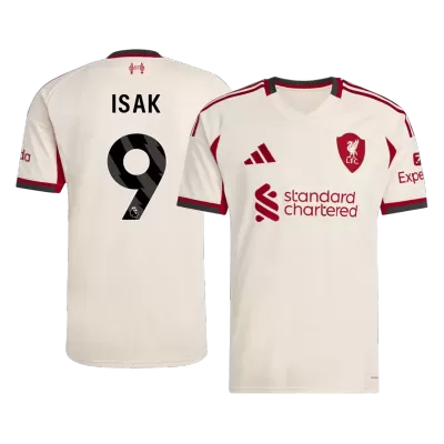 ISAK #9 Liverpool Away Soccer Jersey 2025/26 - gogoalshop