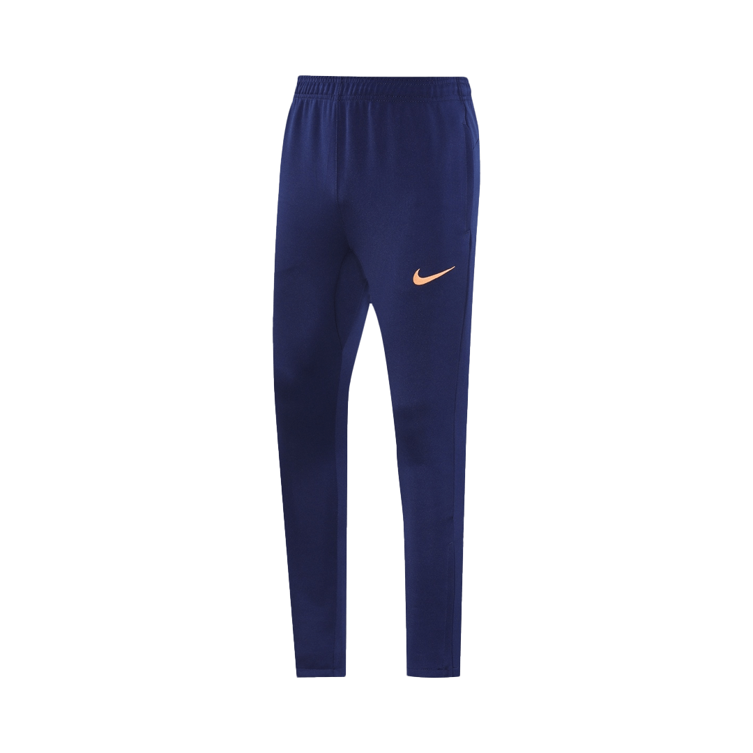 Barcelona Jacket Tracksuit 2025/26 Navy&Orange - gogoalshop