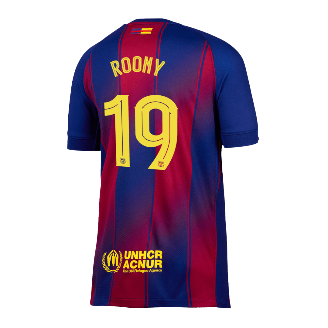ROONY #19 Barcelona Home Soccer Jersey 2025/26 -UCL - gogoalshop
