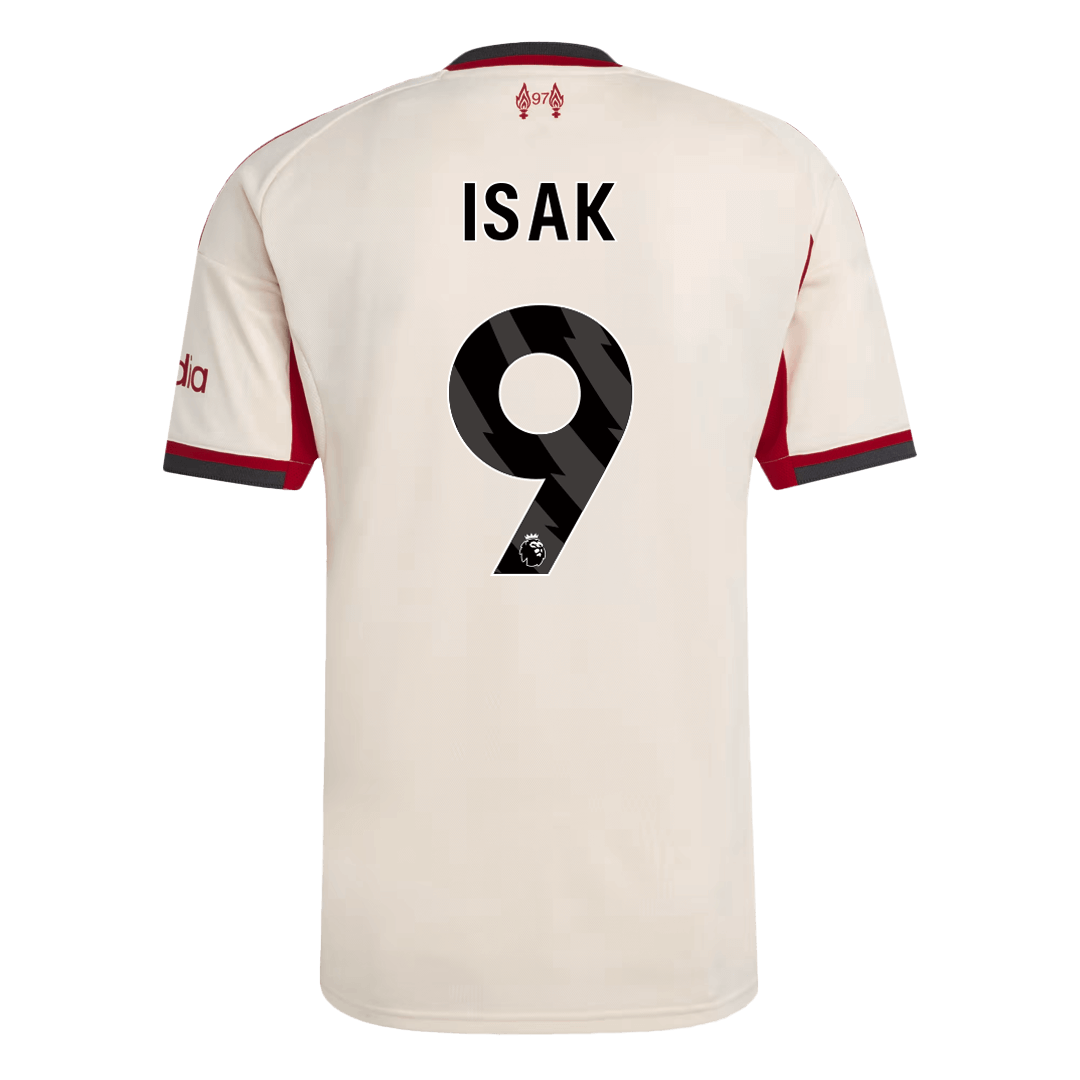 ISAK #9 Liverpool Away Soccer Jersey 2025/26 - gogoalshop