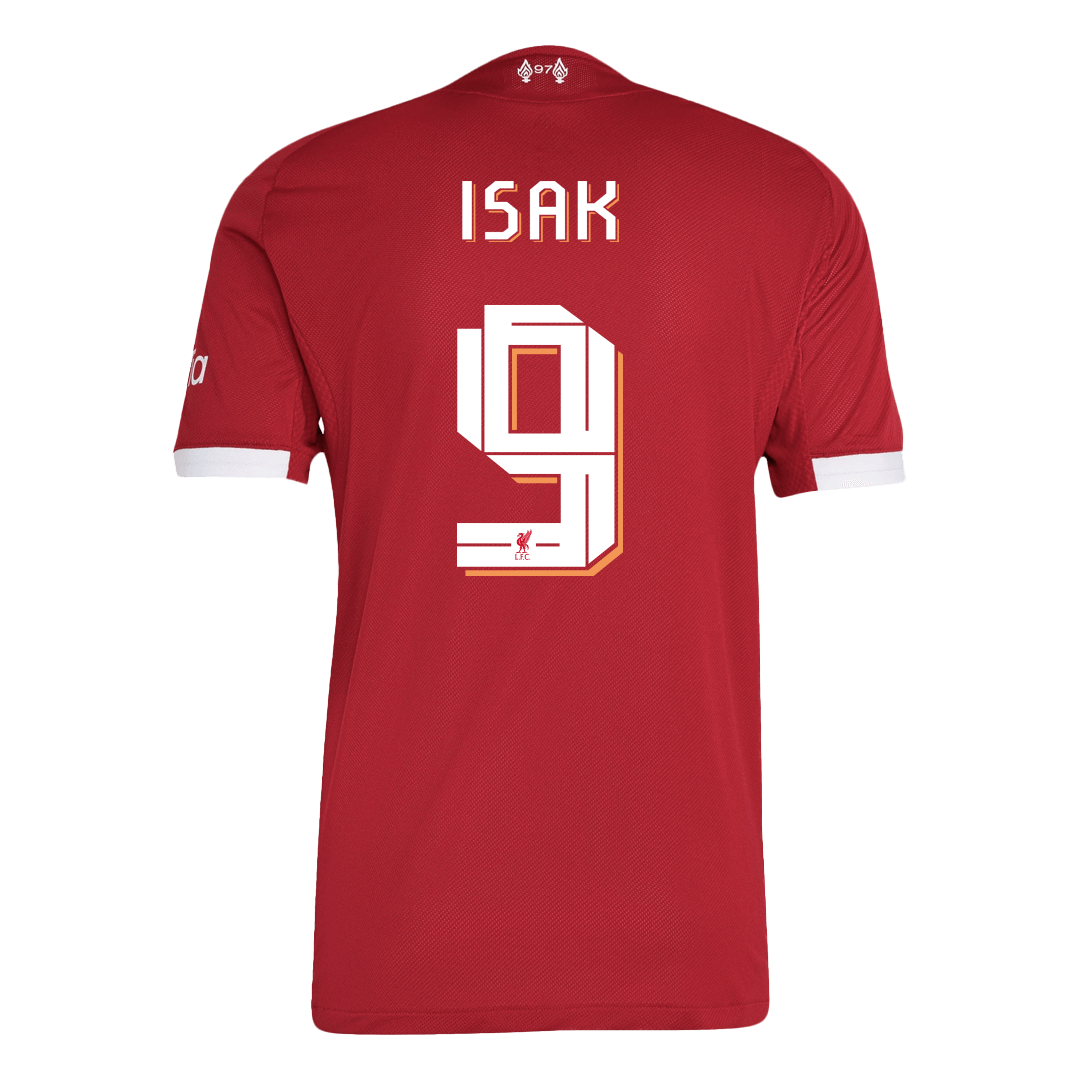 ISAK #9 Liverpool Home Player Version Jersey 2025/26 - UCL - gogoalshop