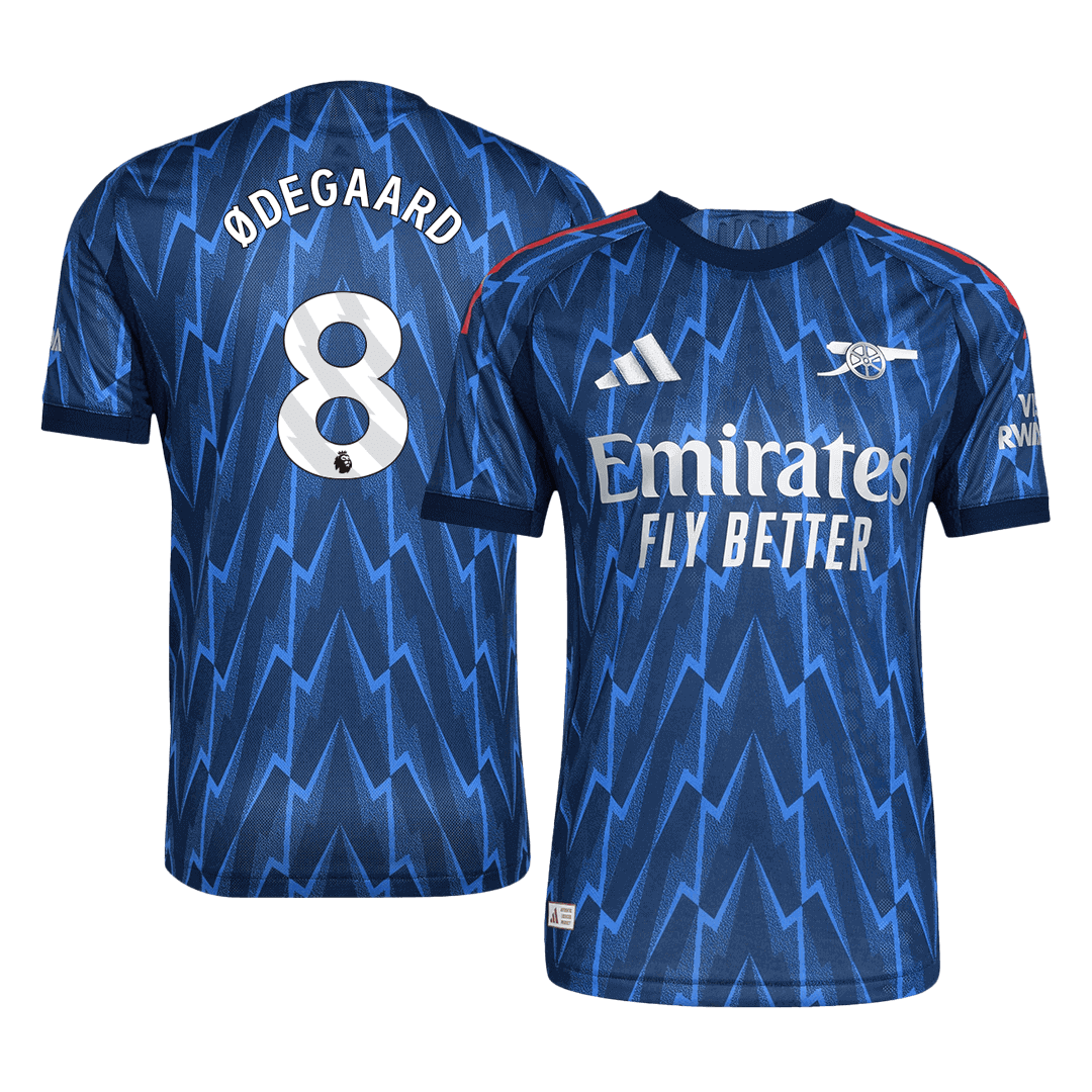 ØDEGAARD #8 Arsenal Away Player Version Jersey 2025/26 - gogoalshop
