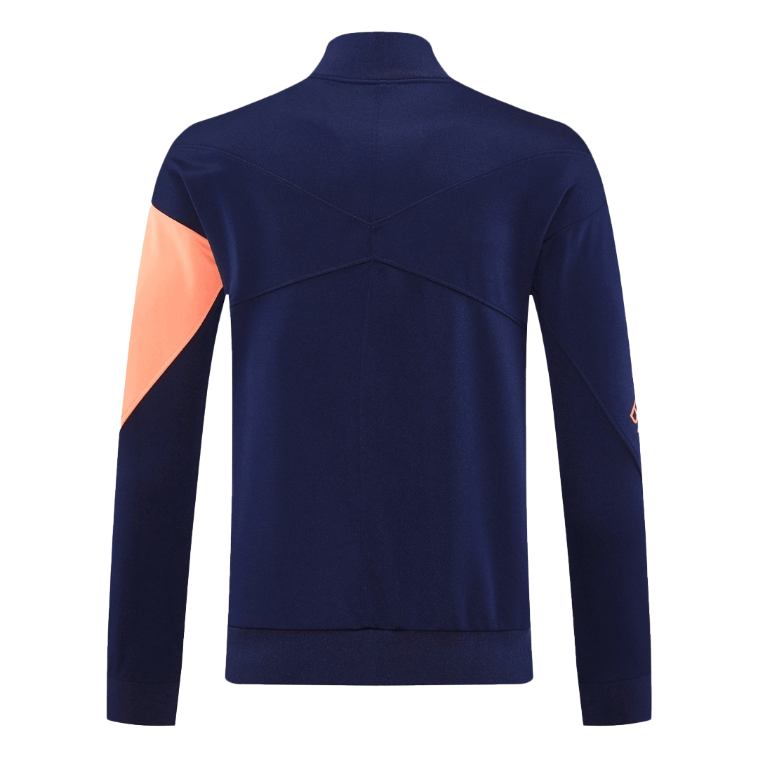 Barcelona Track Jacket 2025/26 - Navy&Orange - gogoalshop