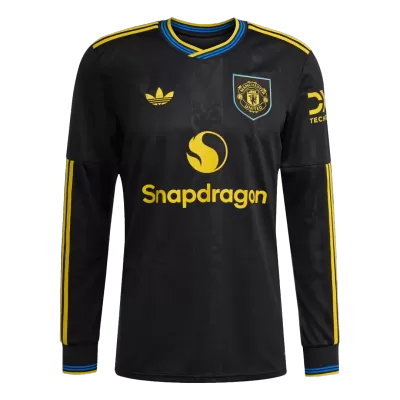 Manchester United Third Away Long Sleeve Soccer Jersey 2025/26 - gogoalshop