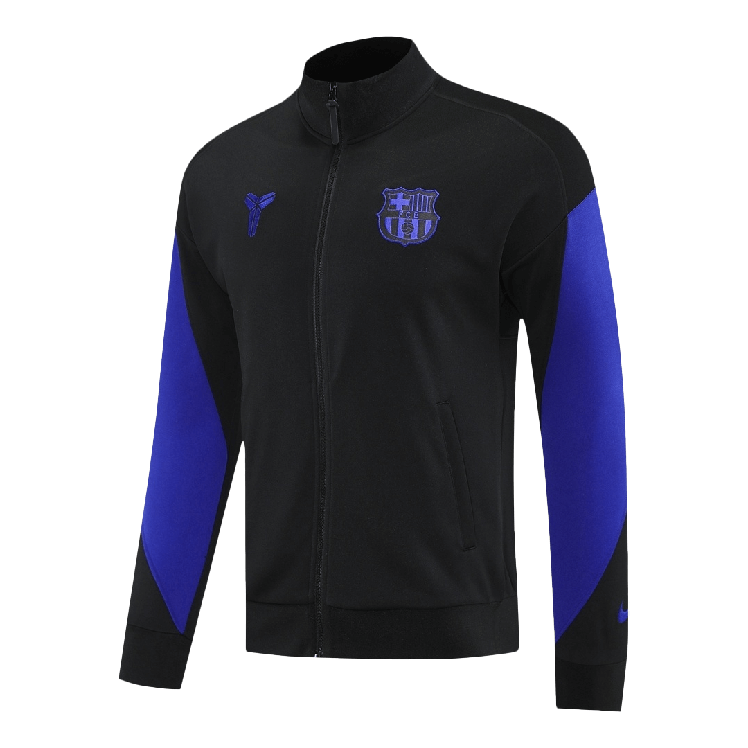 Barcelona Home Jacket Tracksuit 2025/26 Black&Purple - gogoalshop