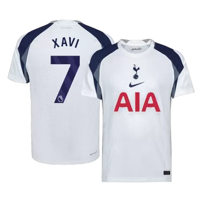 XAVI #7 Tottenham Hotspur Home Authentic Soccer Jersey 2025/26 - gogoalshop