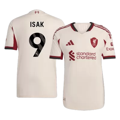 ISAK ##9 Liverpool Away Authentic Soccer Jersey 2025/26 - gogoalshop