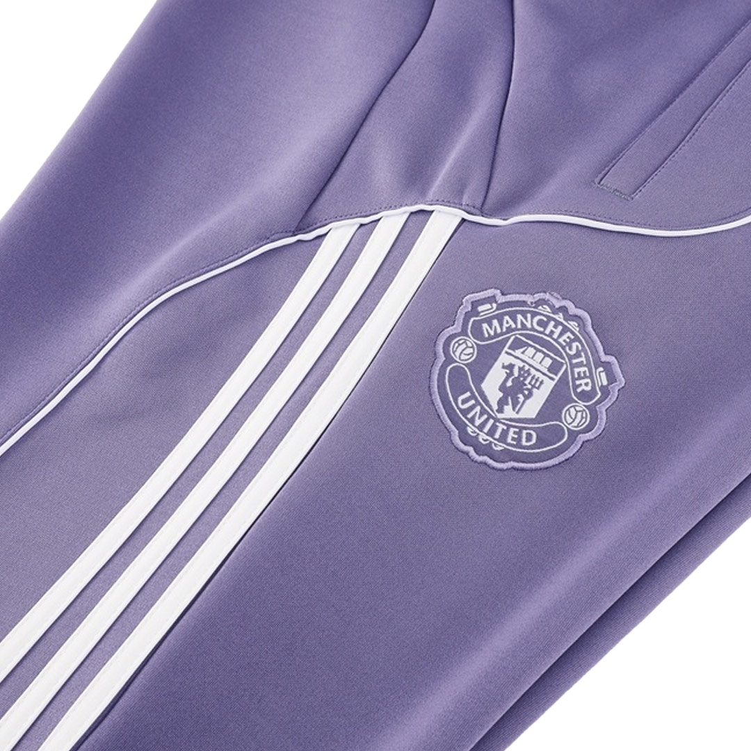 Manchester United Jacket Tracksuit 2025/26 Purple - gogoalshop