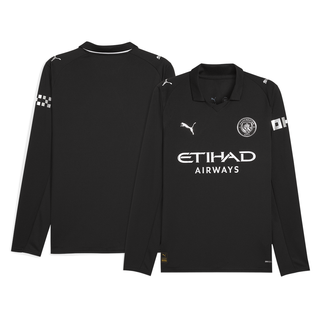 Manchester City Away Long Sleeve Jersey 2025/26 - gogoalshop