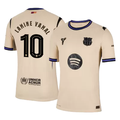 LAMINE YAMAL #10 Barcelona Away Authentic Soccer Jersey 2025/26 - UCL - gogoalshop