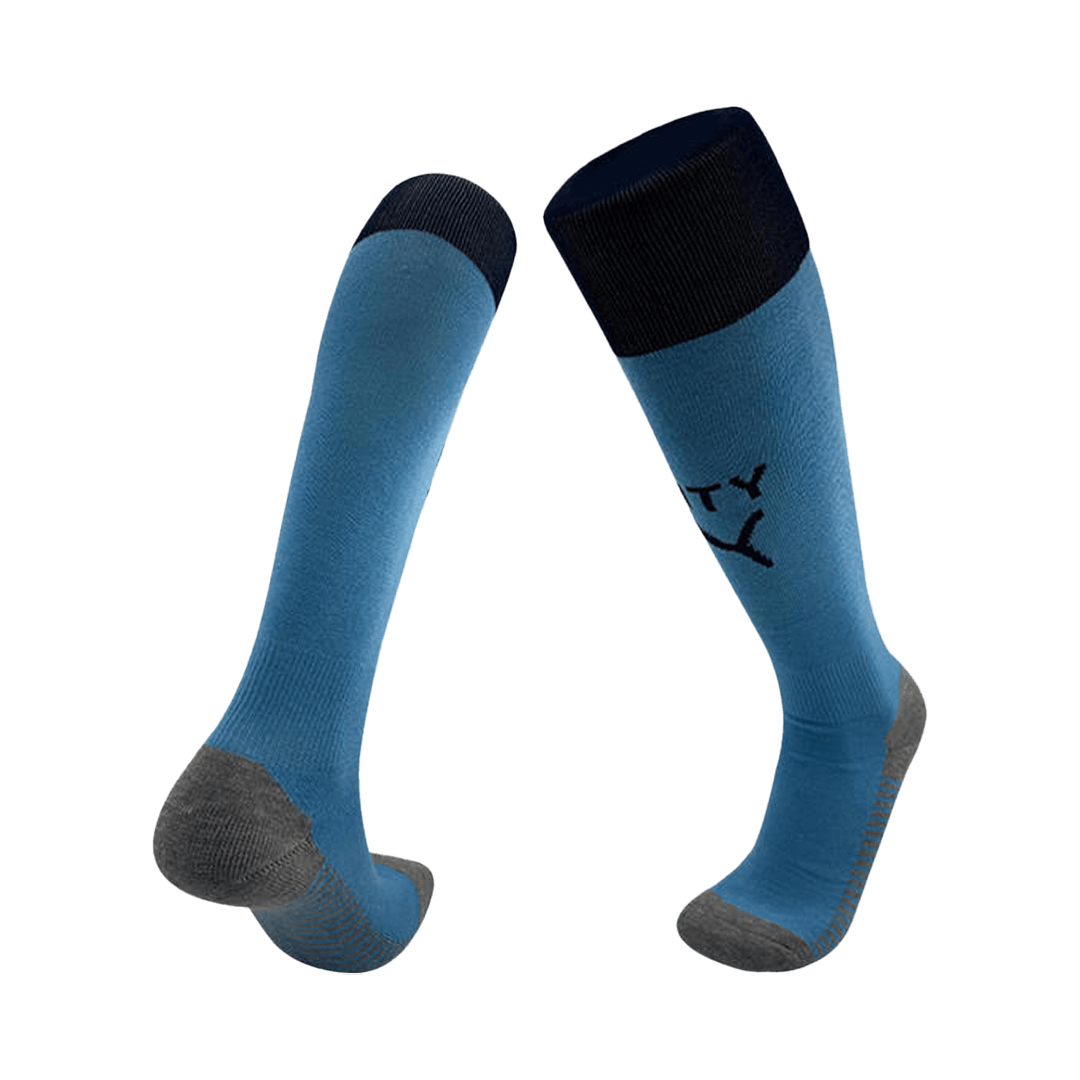 Manchester City Home Soccer Socks 2025/26 Kids - gogoalshop