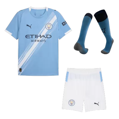 Manchester City Home Jerseys Full Kit 2025/26 - gogoalshop