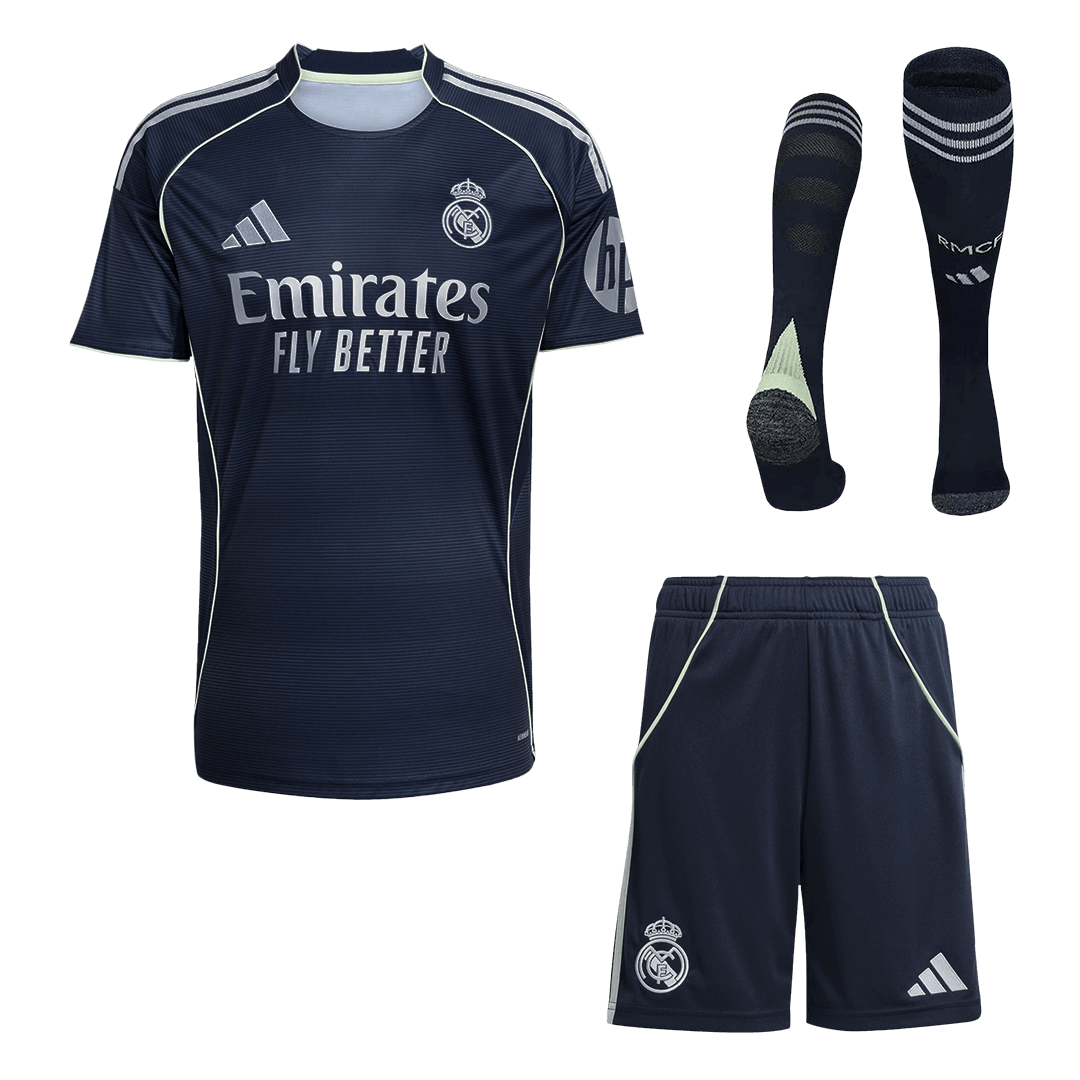 Real Madrid Away Jerseys Full Kit 2025/26 - gogoalshop