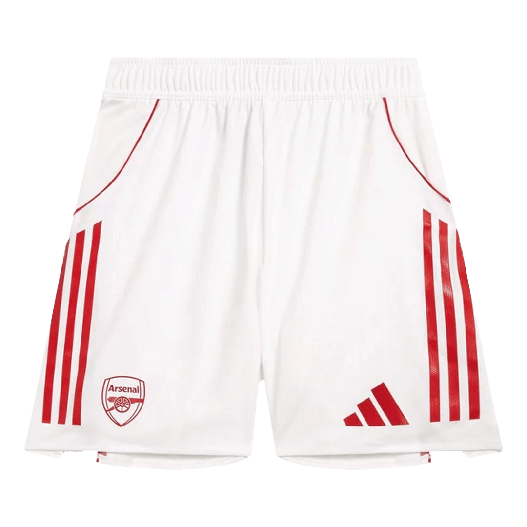 Arsenal Home Player Version Soccer Shorts 2025/26 - gogoalshop