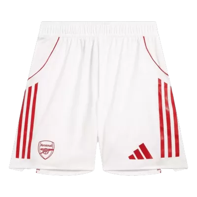 Arsenal Home Authentic Soccer Shorts 2025/26 - gogoalshop
