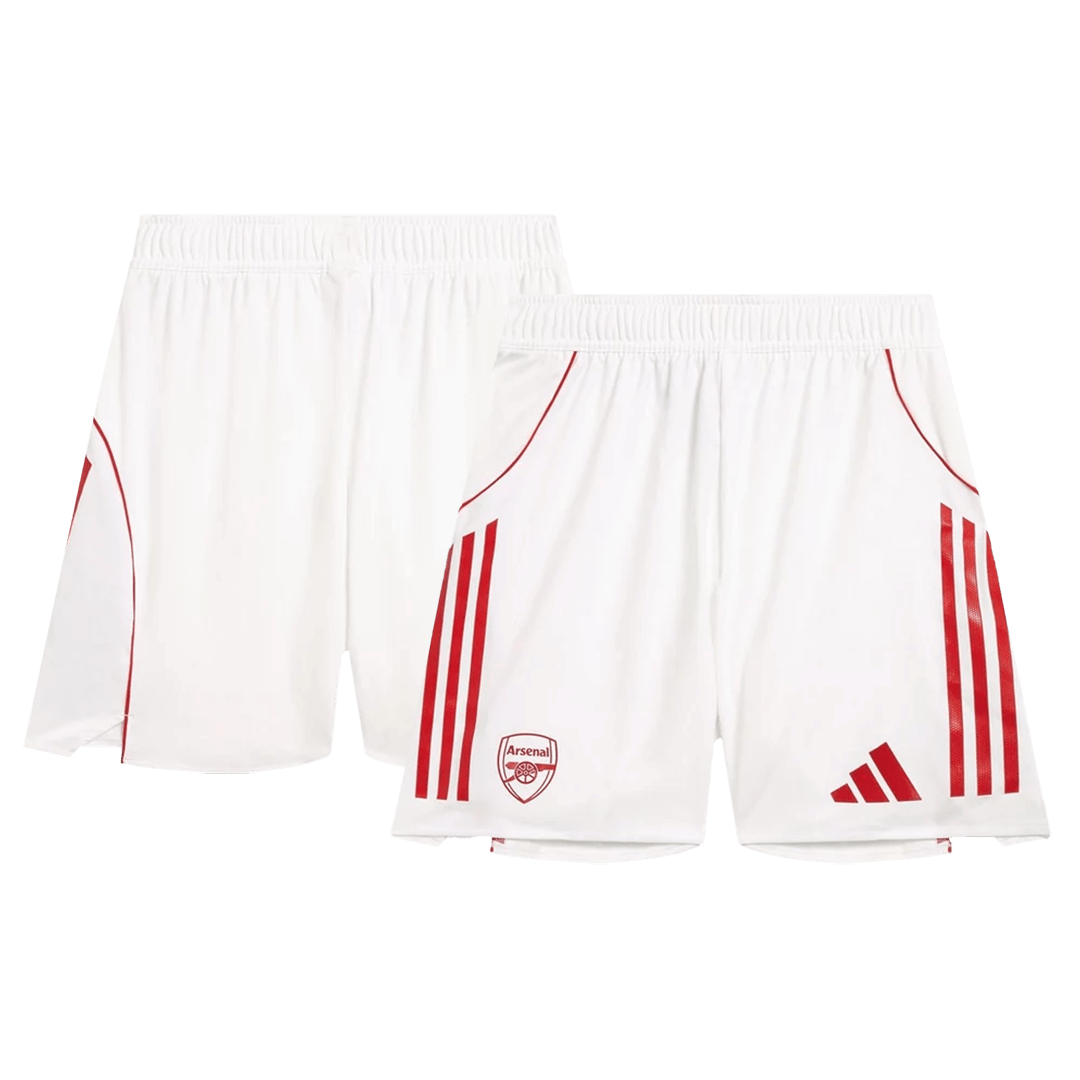 Arsenal Home Player Version Soccer Shorts 2025/26 - gogoalshop