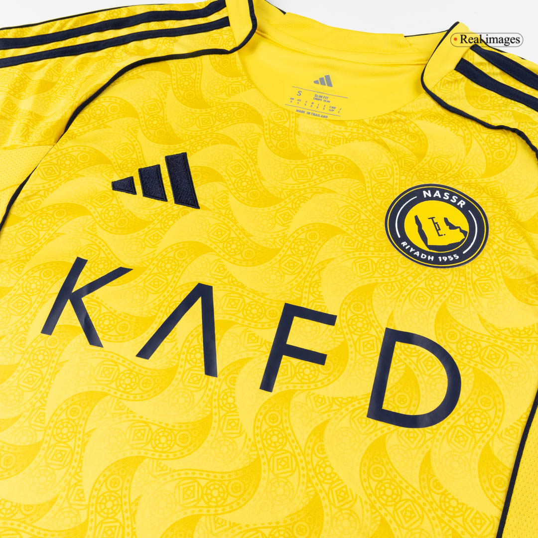 Al Nassr Home Soccer Jersey 2025/26 - gogoalshop