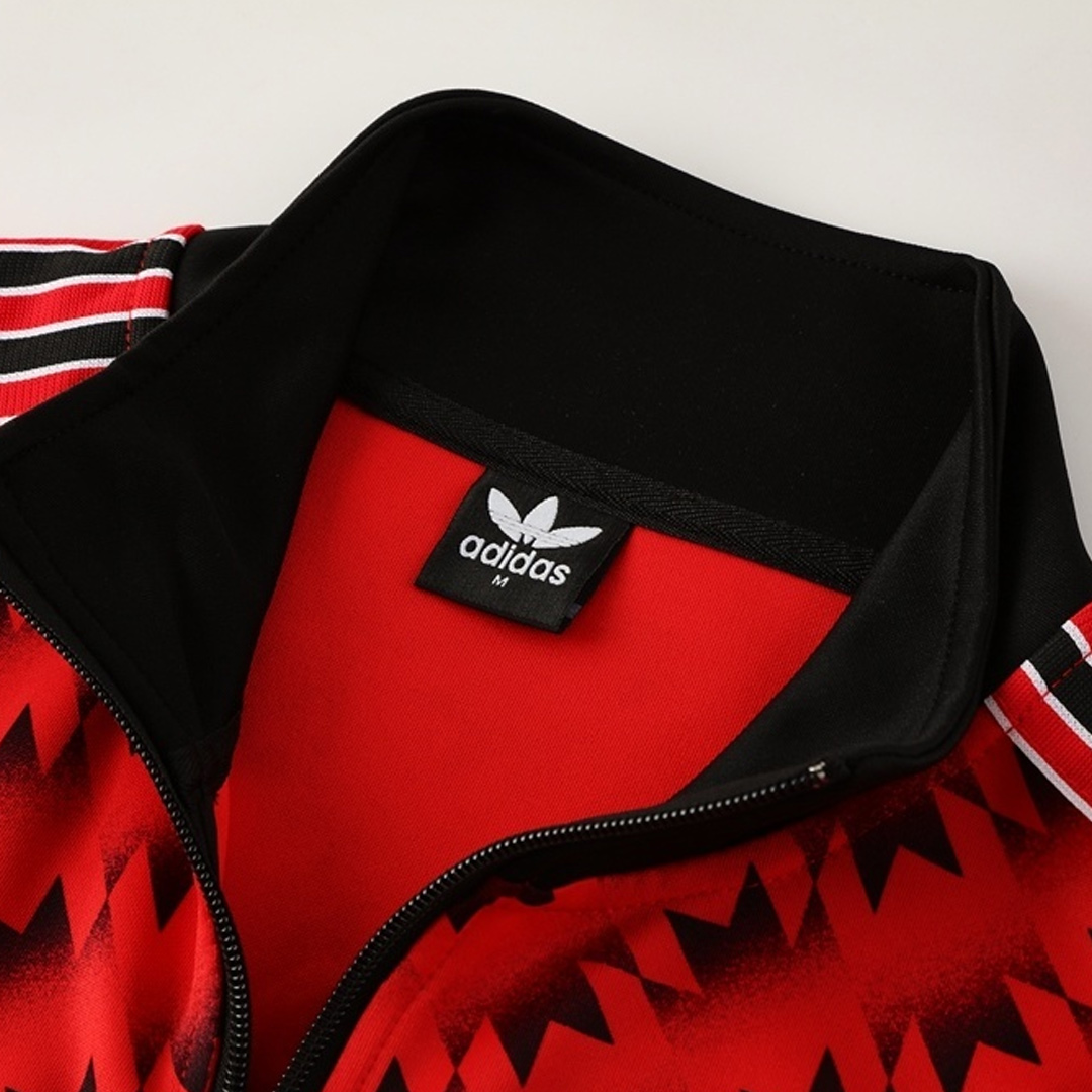 Manchester United Jacket Tracksuit 2025/26 Red&Black - gogoalshop