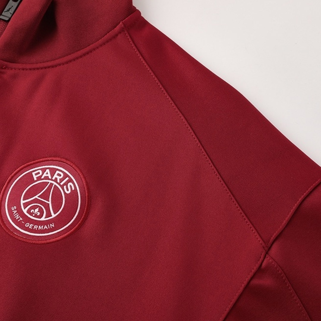 PSG Jacket Tracksuit 2025/26 Red - gogoalshop