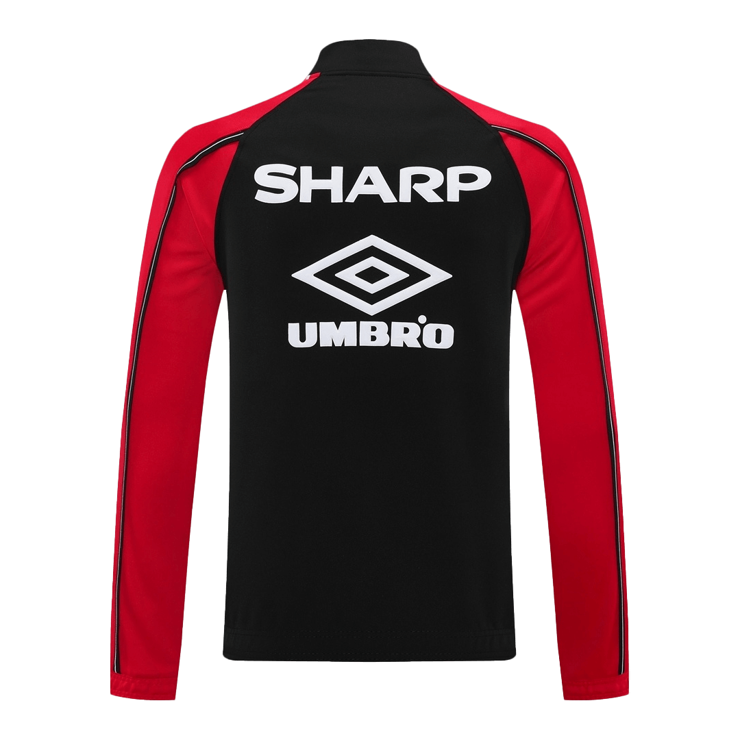 Manchester United Track Jacket 2025/26 - Red&Black - gogoalshop