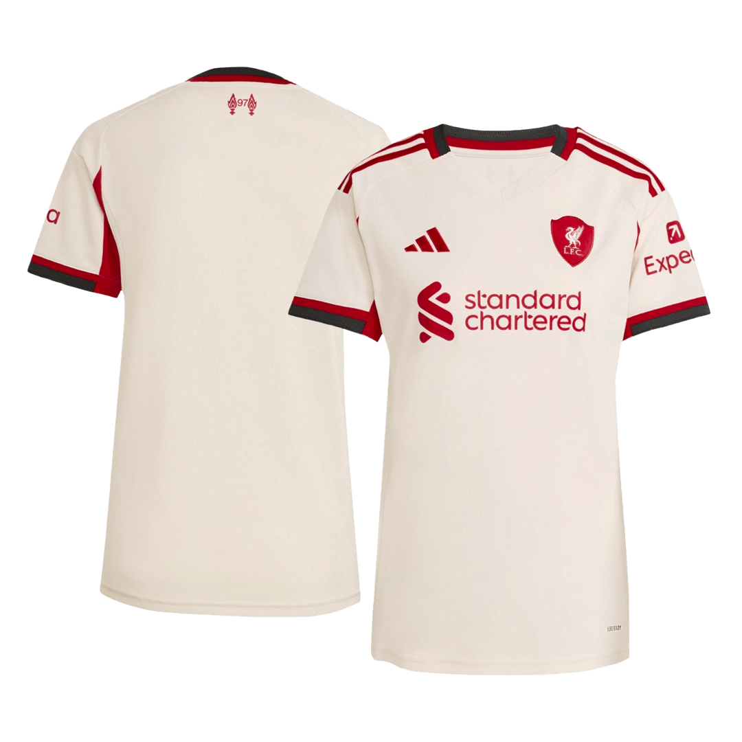 Women's Liverpool Away Jersey 2025/26 - gogoalshop