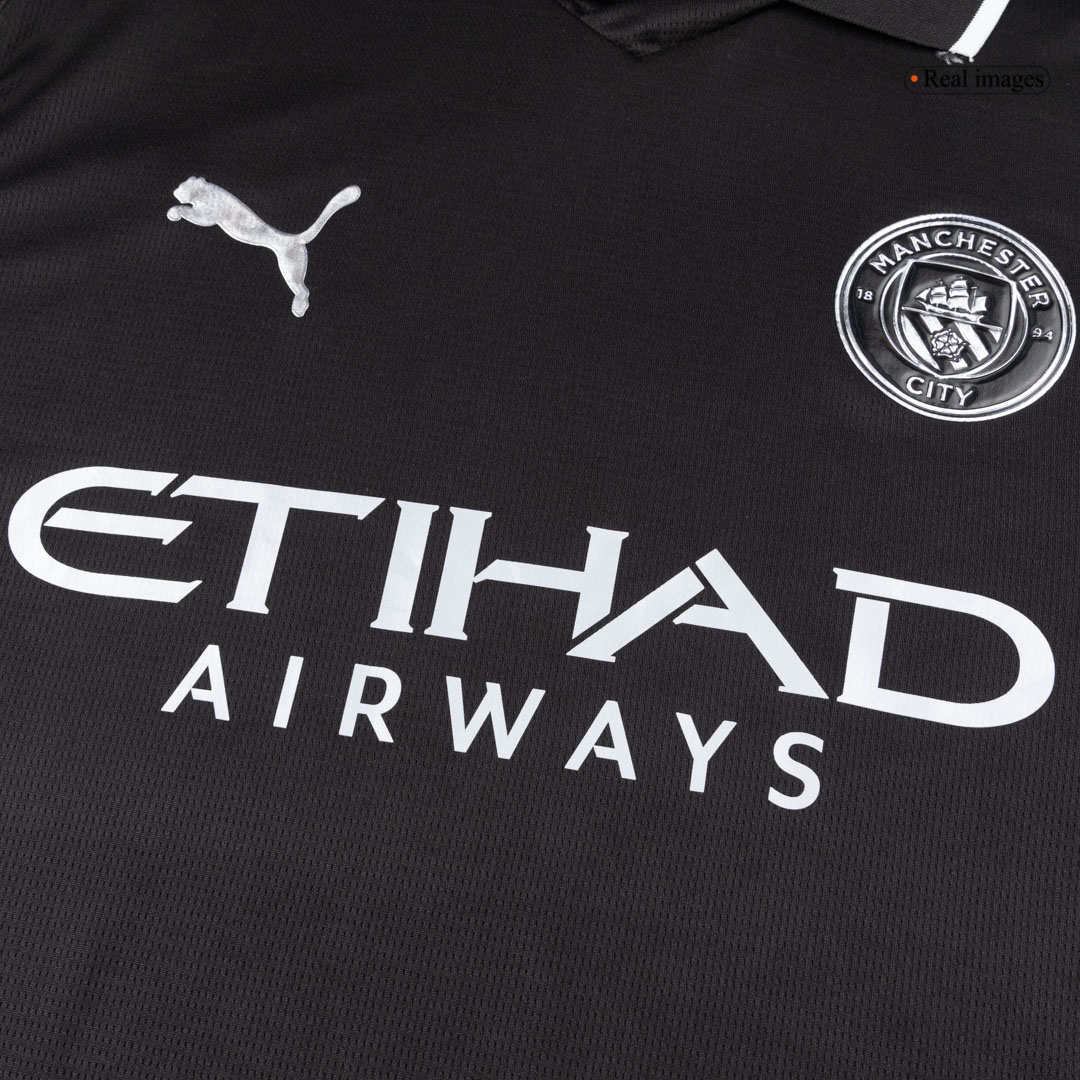 Manchester City Away Long Sleeve Jersey 2025/26 - gogoalshop