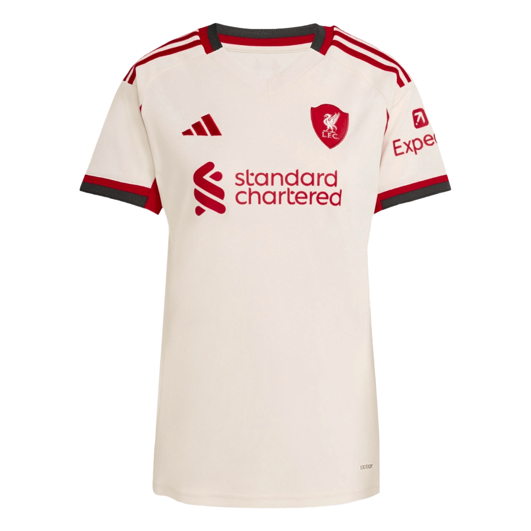 Women's Liverpool Away Jersey 2025/26 - gogoalshop