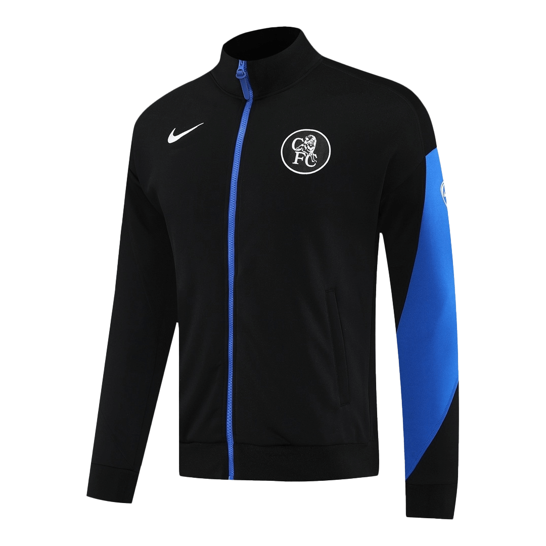 Chelsea Track Jacket 2025/26 - Black - gogoalshop