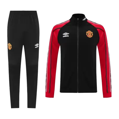 Manchester United Jacket Tracksuit 2025/26 Red&Black - gogoalshop