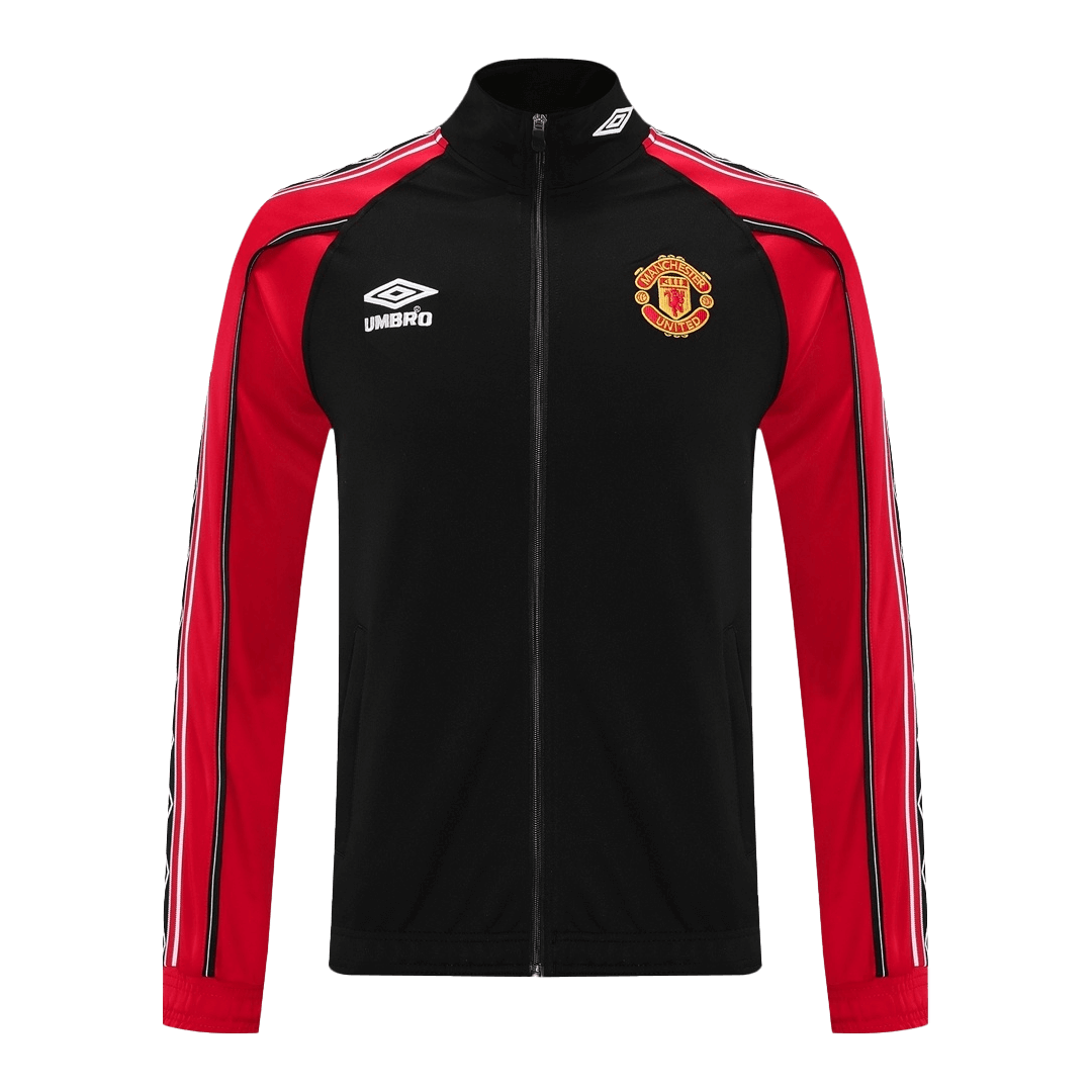 Manchester United Track Jacket 2025/26 - Red&Black - gogoalshop