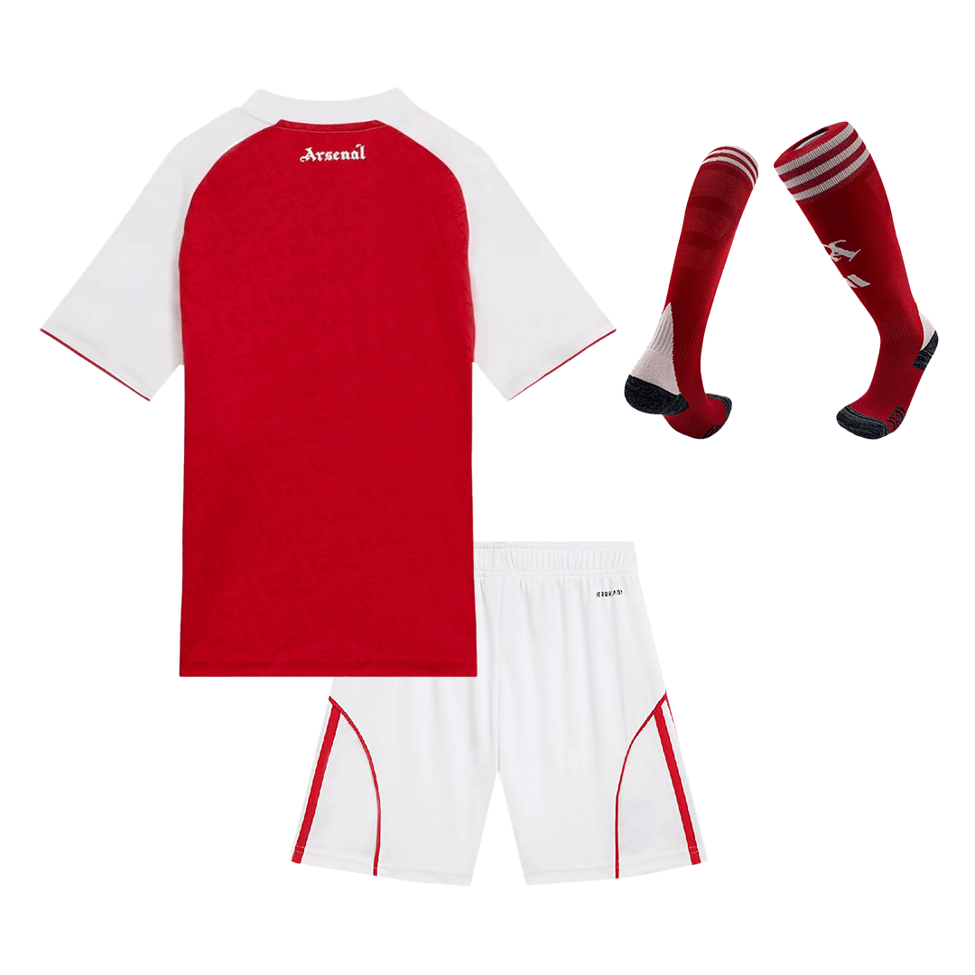 Arsenal Home Kids Soccer Jerseys Full Kit 2025/26 - gogoalshop