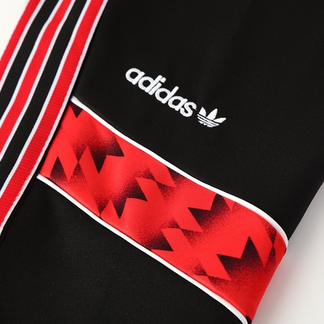 Manchester United Jacket Tracksuit 2025/26 Red&Black - gogoalshop