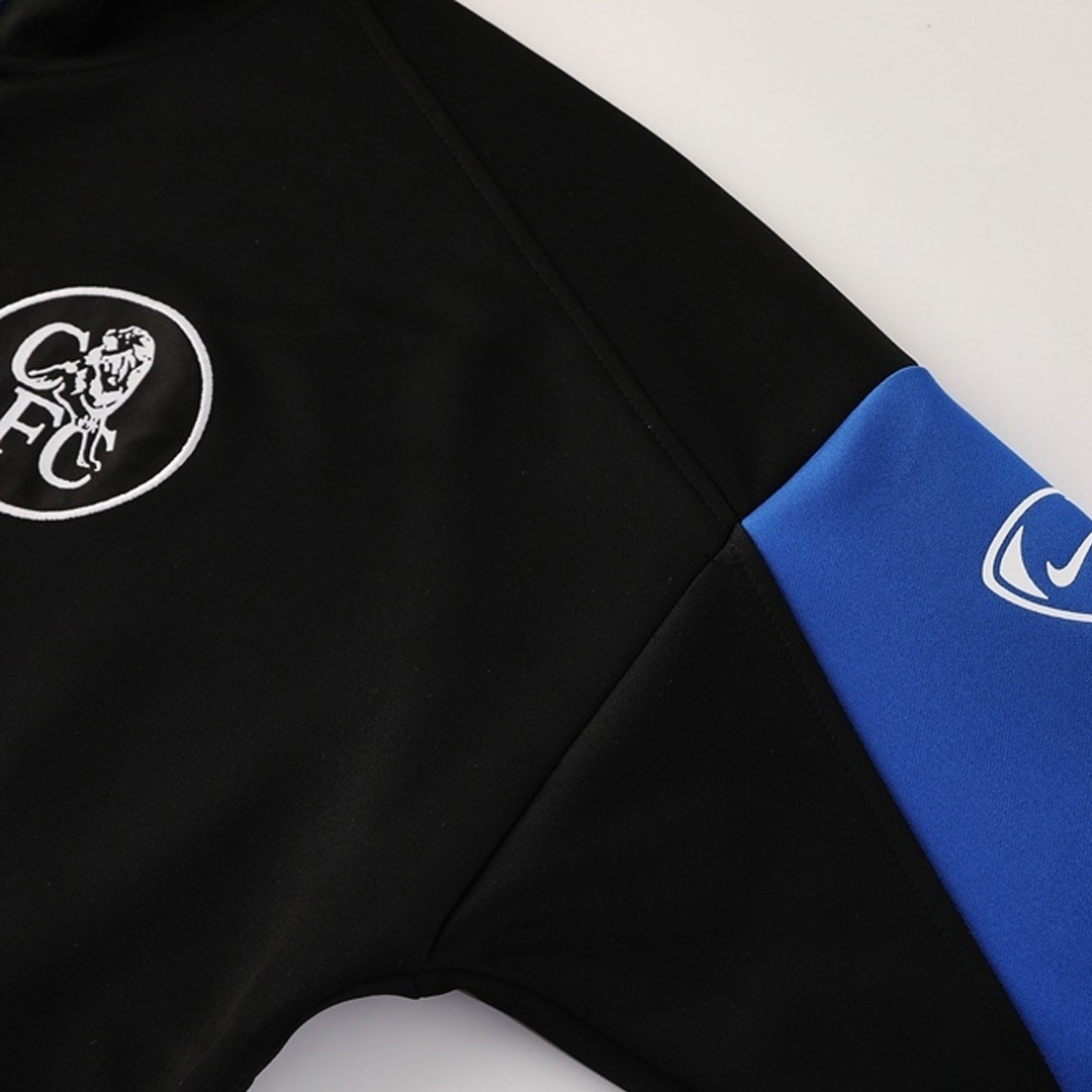 Chelsea Jacket Tracksuit 2025/26 Black - gogoalshop