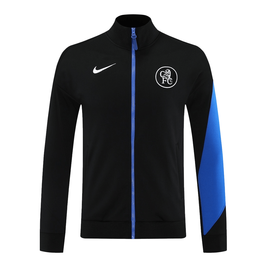 Chelsea Jacket Tracksuit 2025/26 Black - gogoalshop