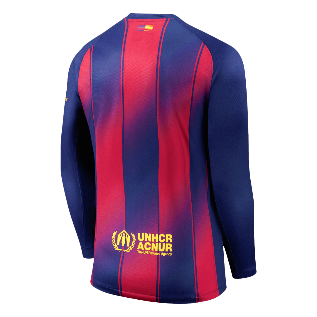 Barcelona Home Long Sleeve Jersey 2025/26 - gogoalshop