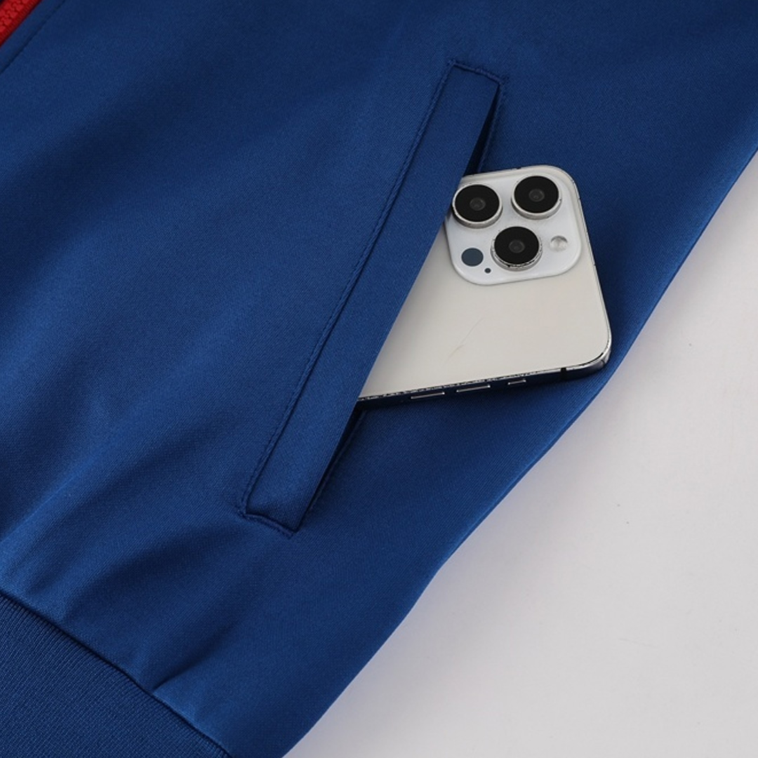 PSG Jacket Tracksuit 2025/26 Navy&Red - gogoalshop