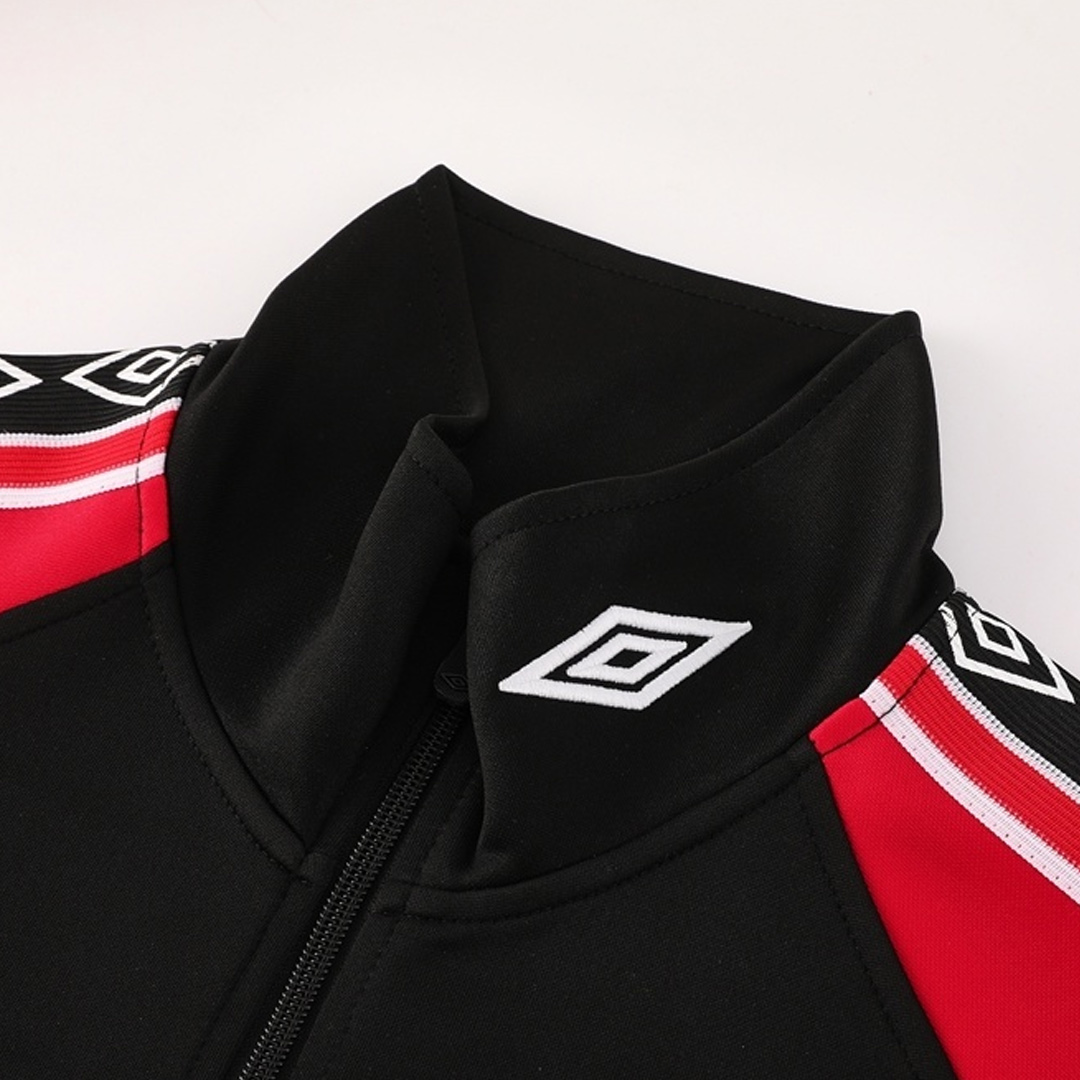 Manchester United Track Jacket 2025/26 - Red&Black - gogoalshop