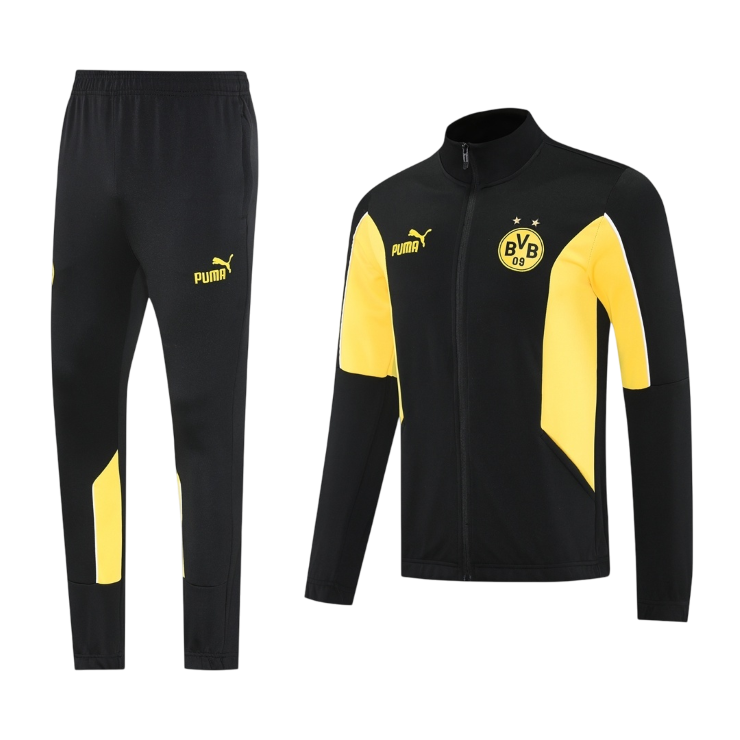 Borussia Dortmund Jacket Tracksuit 2025/26 Yellow - gogoalshop