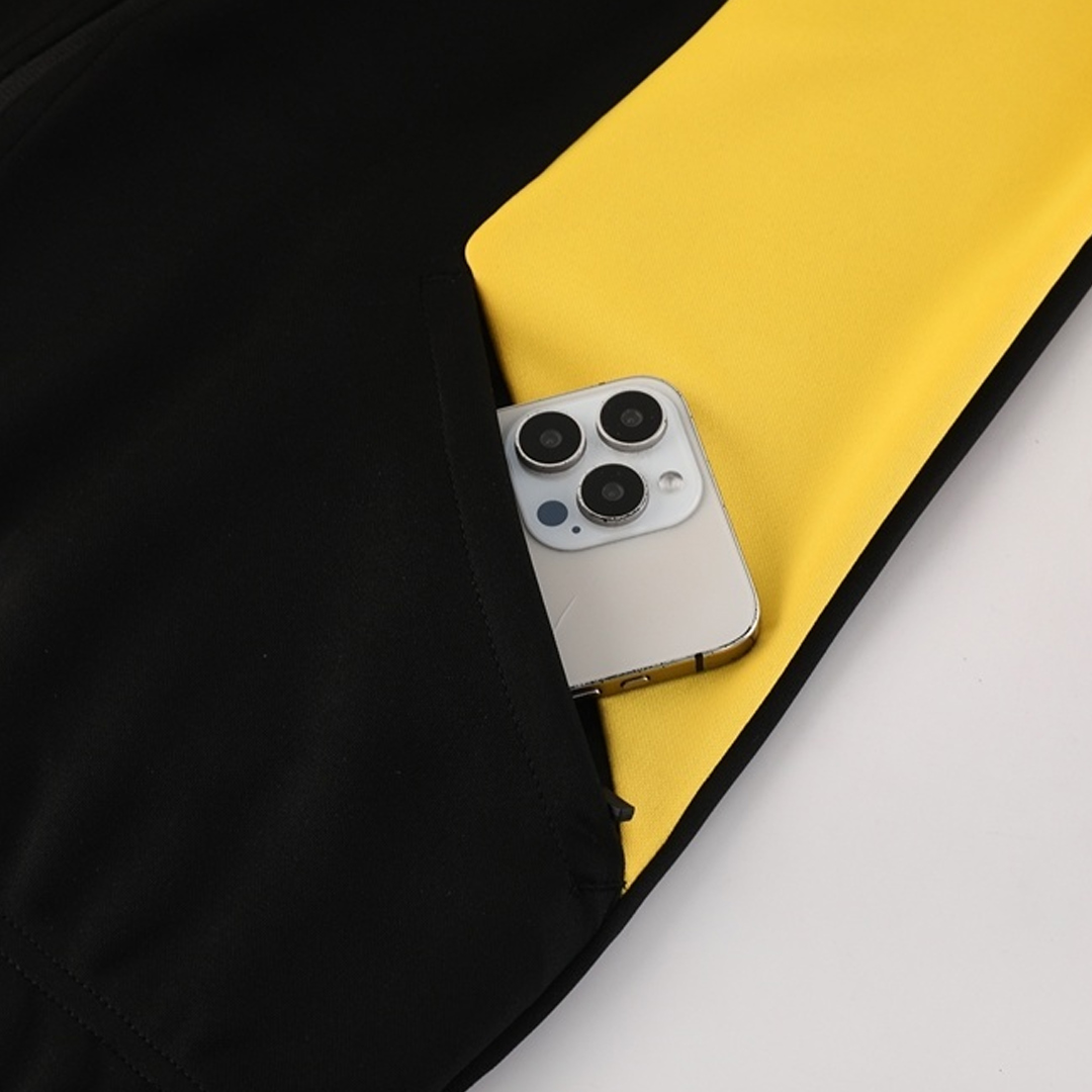 Borussia Dortmund Jacket Tracksuit 2025/26 Yellow - gogoalshop