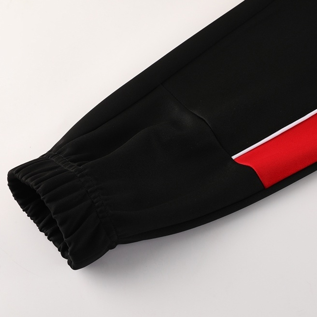 AC Milan Jacket Tracksuit 2025/26 Black - gogoalshop