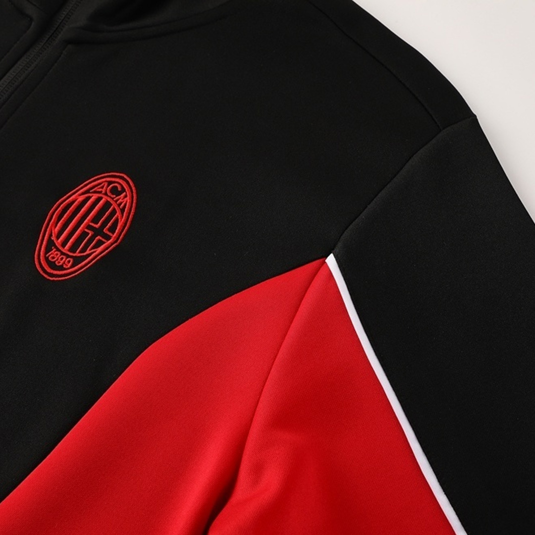 AC Milan Track Jacket 2025/26 - Black - gogoalshop
