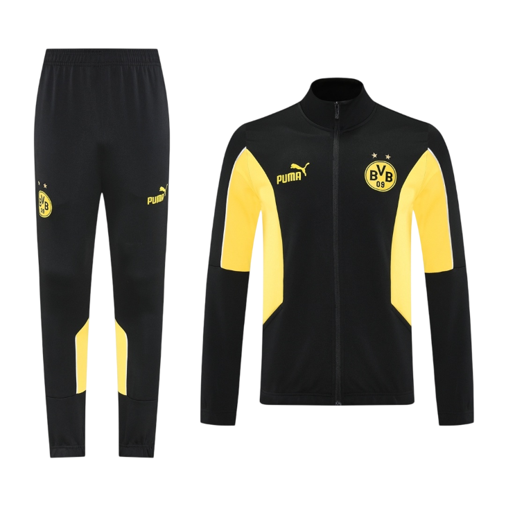 Borussia Dortmund Jacket Tracksuit 2025/26 Yellow - gogoalshop