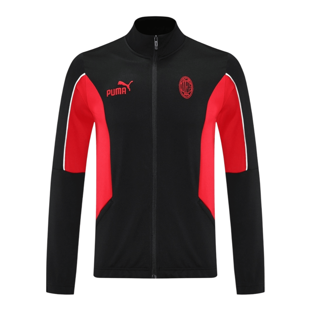 AC Milan Track Jacket 2025/26 - Black - gogoalshop