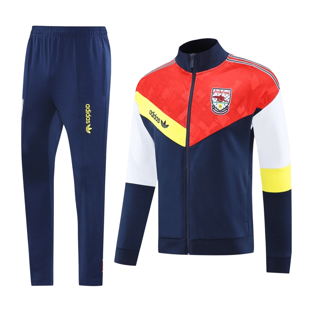 Arsenal Jacket Tracksuit 2025/26 Navy&Red - gogoalshop