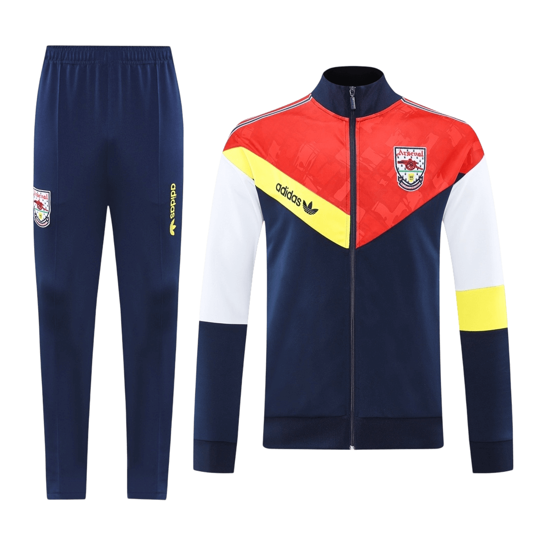 Arsenal Jacket Tracksuit 2025/26 Navy&Red - gogoalshop
