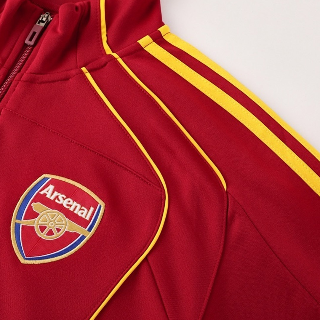 Arsenal Jacket Tracksuit 2025/26 Red - gogoalshop
