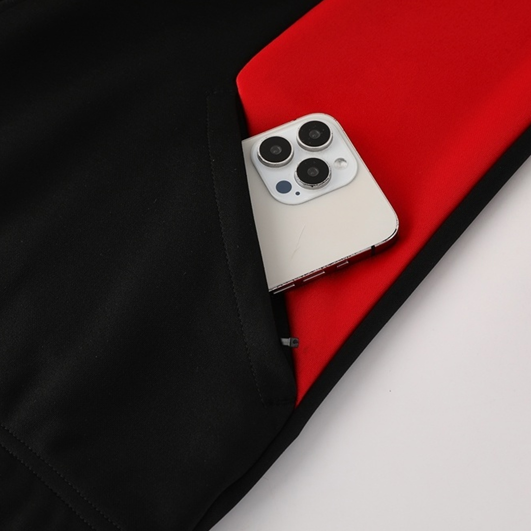 AC Milan Track Jacket 2025/26 - Black - gogoalshop