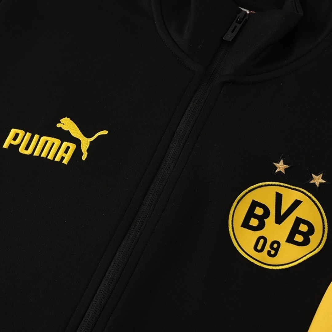 Borussia Dortmund Jacket Tracksuit 2025/26 Yellow - gogoalshop