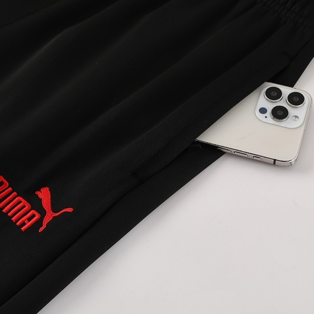 AC Milan Jacket Tracksuit 2025/26 Black - gogoalshop