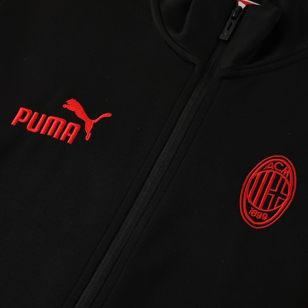 AC Milan Track Jacket 2025/26 - Black - gogoalshop